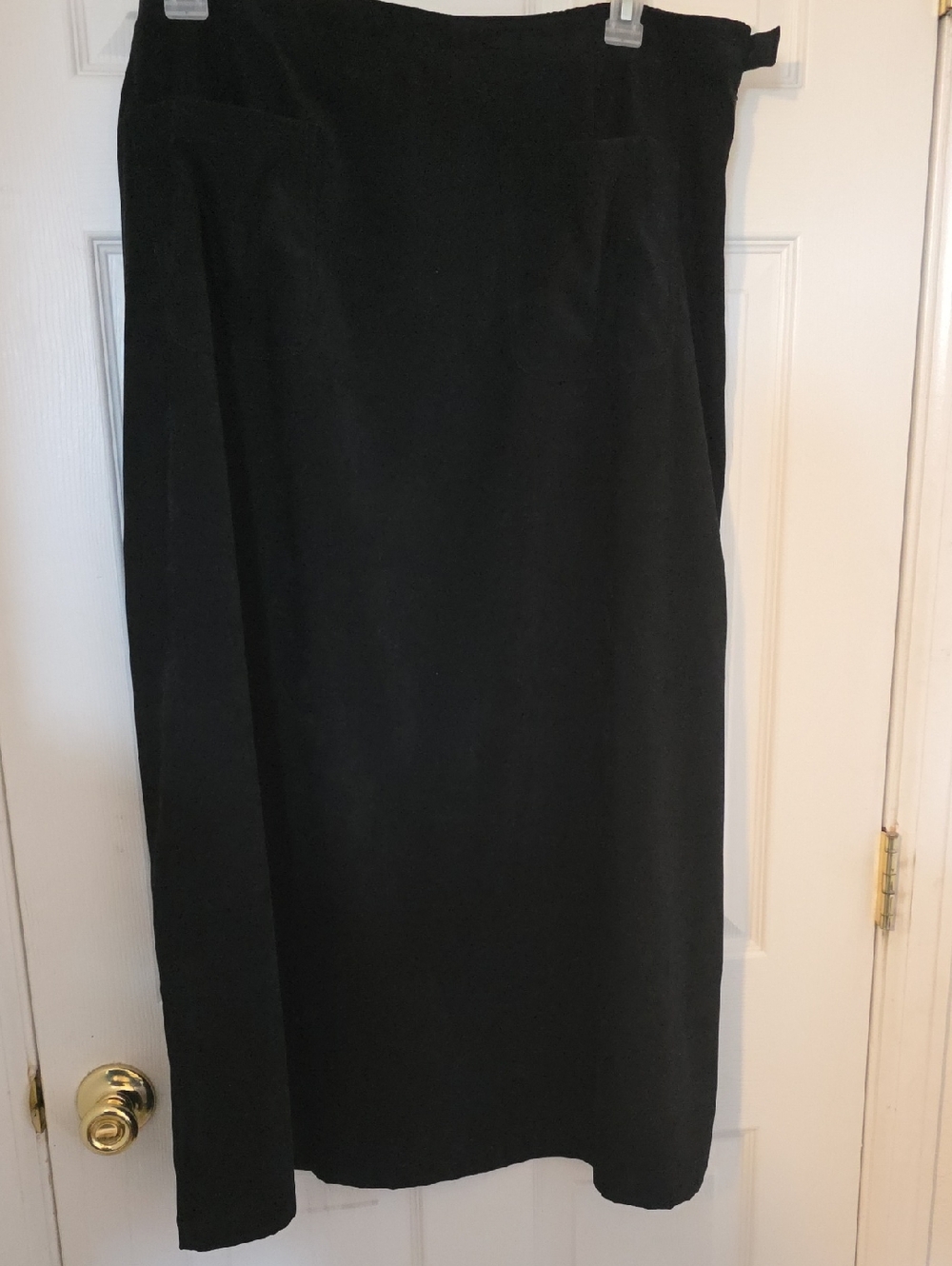 Denim&Co Black Women's Skirt